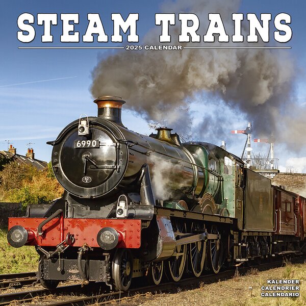 Calendar 2025 Steam Trains