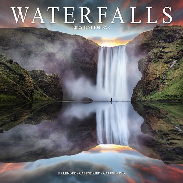 Calendar 2025 Waterfalls