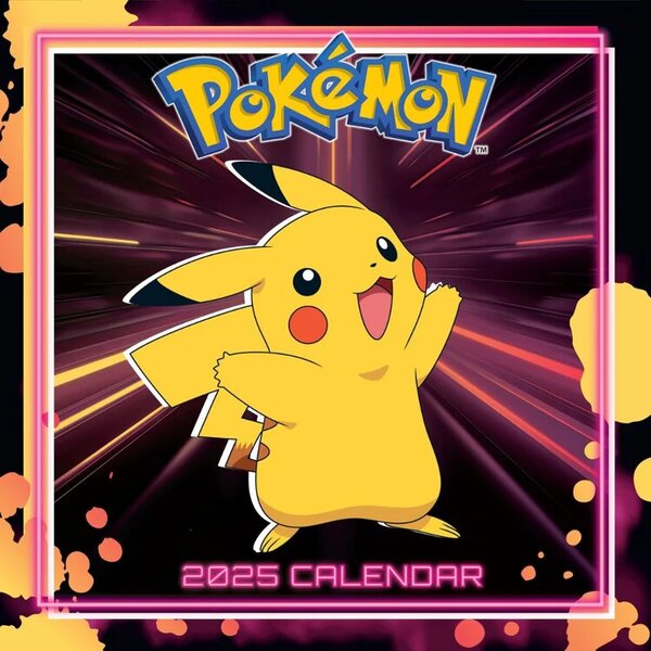 Calendar 2025 Pokemon