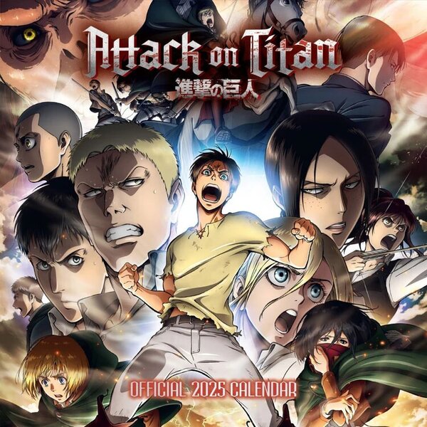 Calendar 2025 Attack On Titan