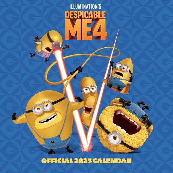 Calendar 2025 Despicable Me 4 Movie