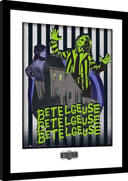 Framed poster Beetlejuice - Beetlejuice Beetlejuice