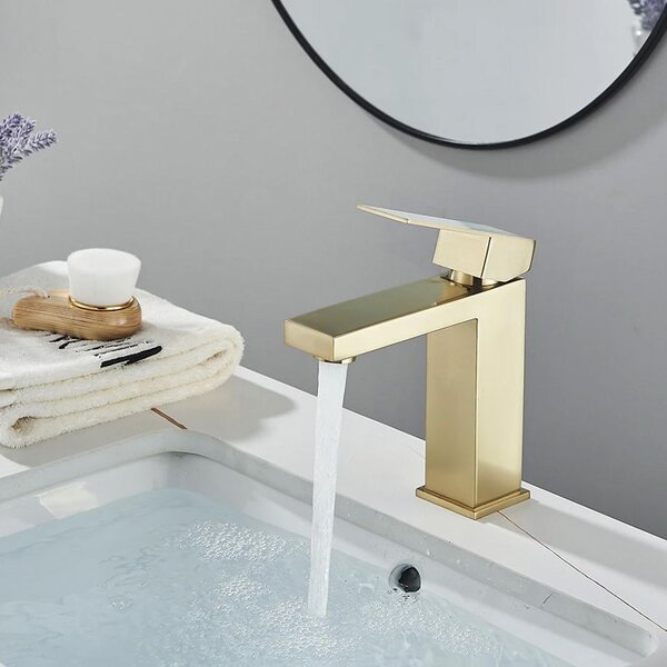 Bathroom faucet REA Fenix GOLD LOW