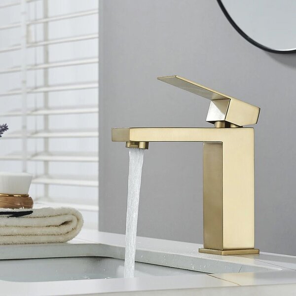 Bathroom faucet REA Fenix GOLD LOW