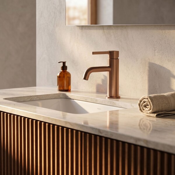 Bathroom faucet Rea Foster Brush Copper