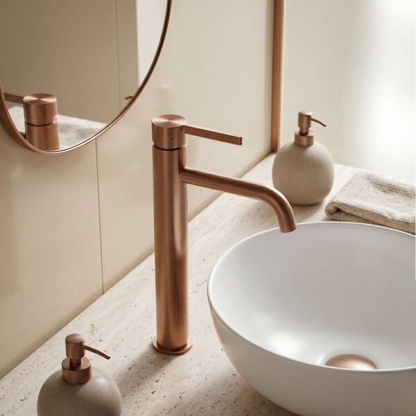 Bathroom faucet Rea Foster Brush Copper