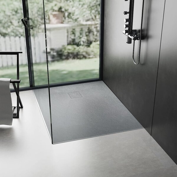 Shower tray Magnum Grey 90x90