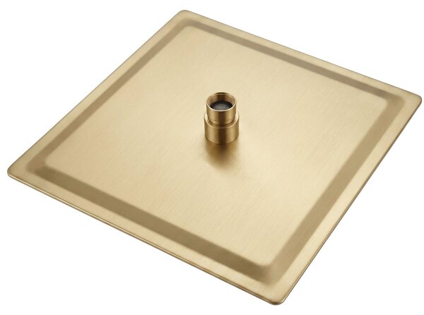 Square rain shower head REA JS-P015BG 30cm Brush Gold