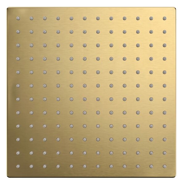 Square rain shower head REA JS-P015BG 30cm Brush Gold