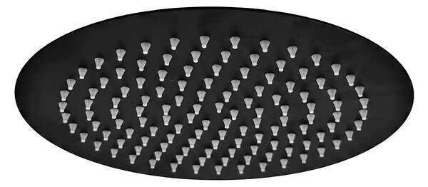 Round rain shower REA JS-P014B 25cm Black