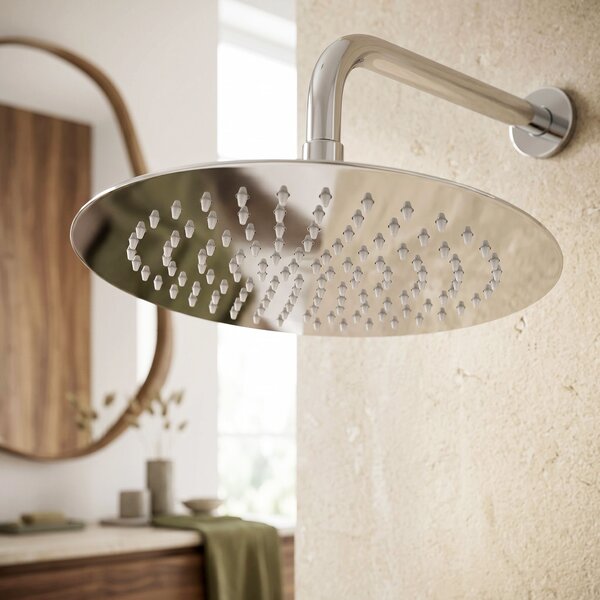 Round rain shower REA JS-P014 25cm Chrome