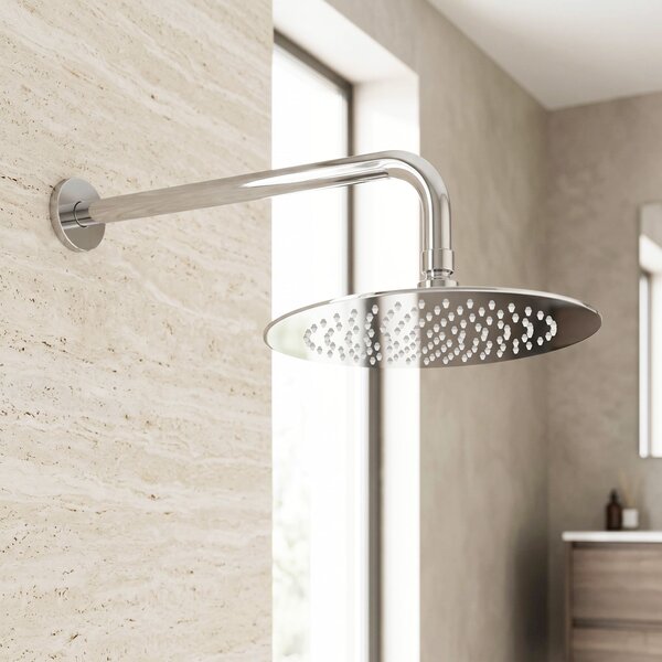 Round rain shower REA JS-P014 25cm Chrome
