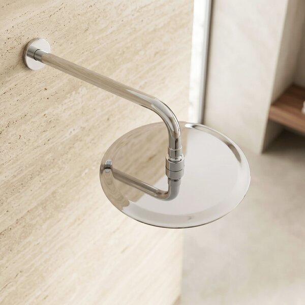 Round rain shower REA JS-P014 25cm Chrome
