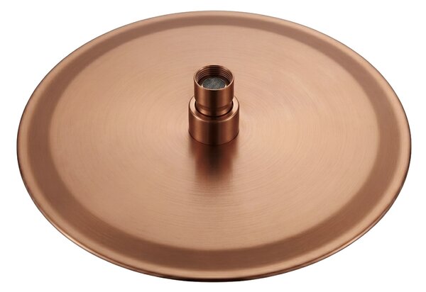 Round rain shower REA JS-P014BRG 25cm Brush Copper