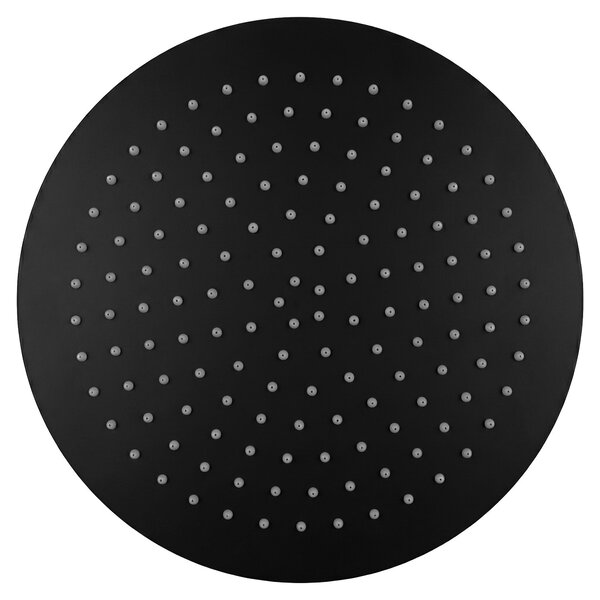 Round rain shower REA JS-P014B 30cm Black