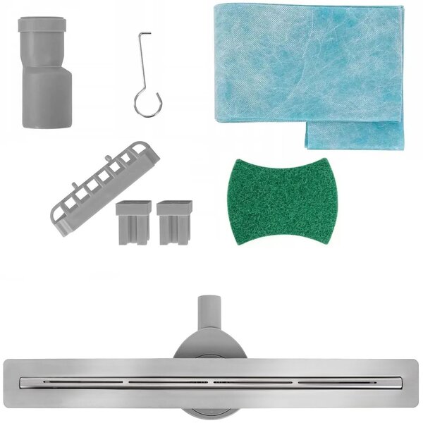 Linear drainage Rea FILO Nickel Brush 60