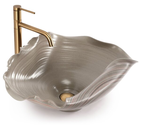 Ceramic Countertop Basin REA HM-17 Handmade ART