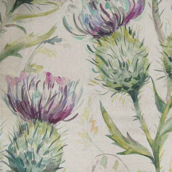 Voyage Maison Thistle Glen Printed Linen Fabric Spring
