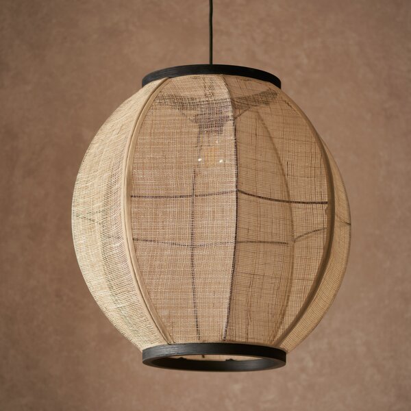 Zaire 1 Large Pendant Light Natural