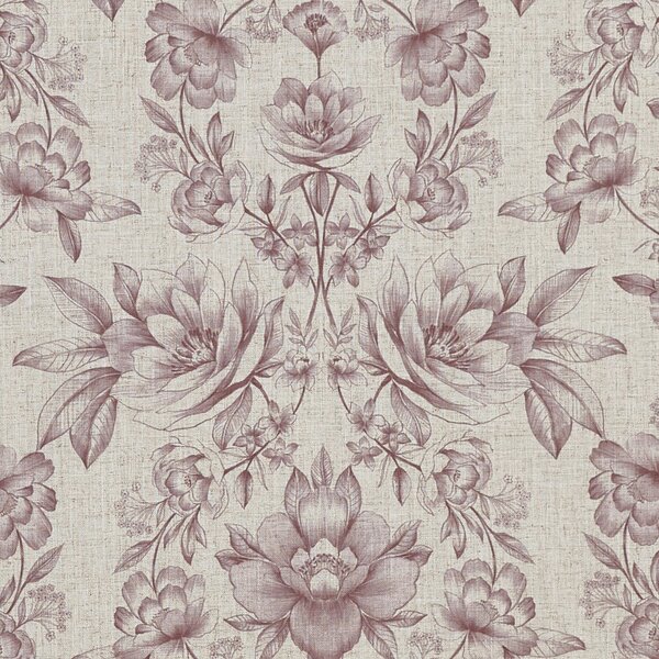 Prestigious Textiles Makassar Printed Fabric Lotus