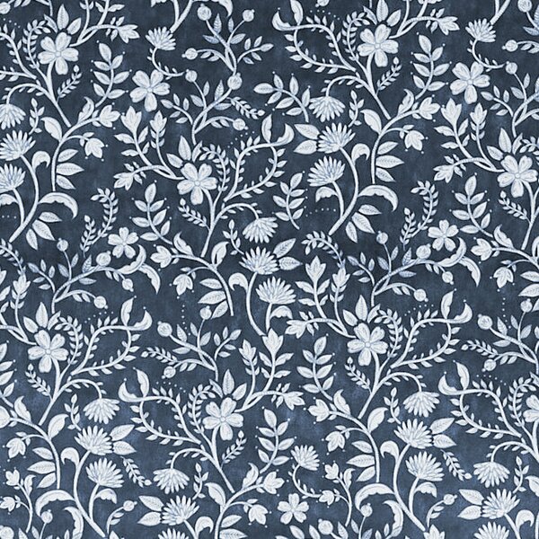 Prestigious Textiles Brunei Printed Fabric Cobalt