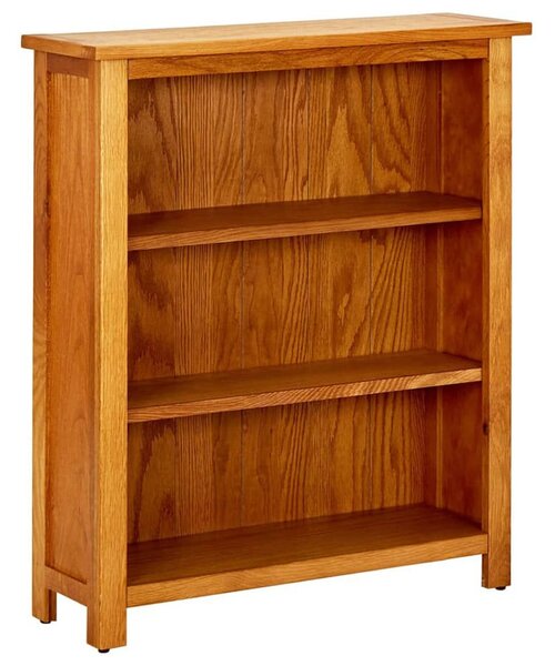 Syracuse Wooden Bookcase With 3 Shelves - Brown