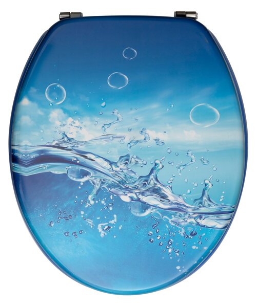 Splash Toilet Seat Blue