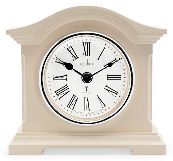 Acctim Chestfield Mantel Clock Cream