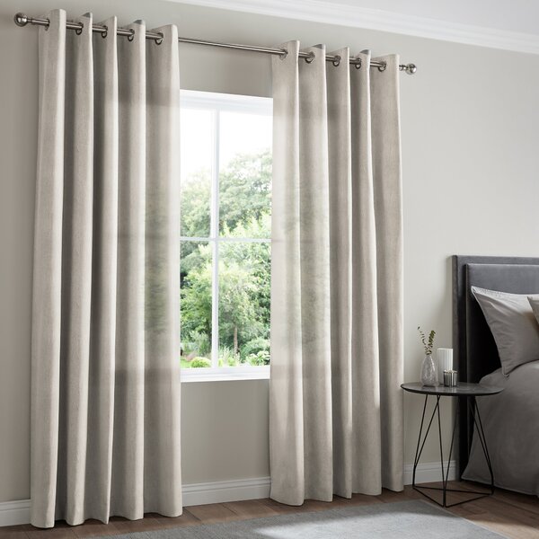 Eloise Made To Measure Sheer Voile Curtains Linen
