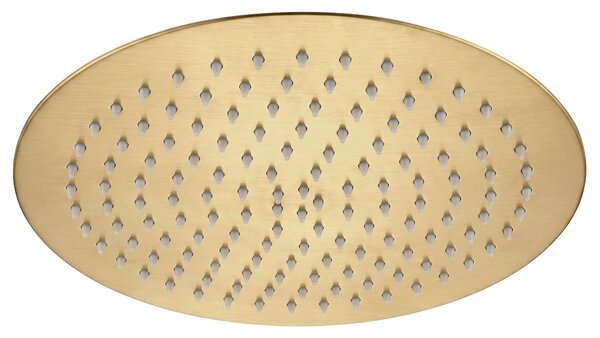 Round rain shower REA JS-P014BG 30cm Brush Gold
