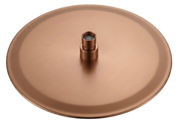Round rain shower REA JS-P014BRG 30cm Brush Copper
