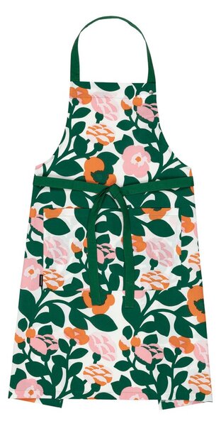 Marimekko Pieni green green apron 84x85 cm