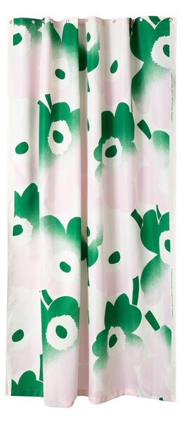 Marimekko Unikko Häivähdys shower curtain 180x200 cm Green