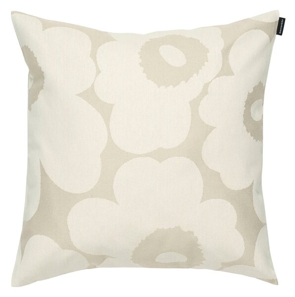 Marimekko Unikko jacquard cushion cover 50x50 cm Ecru