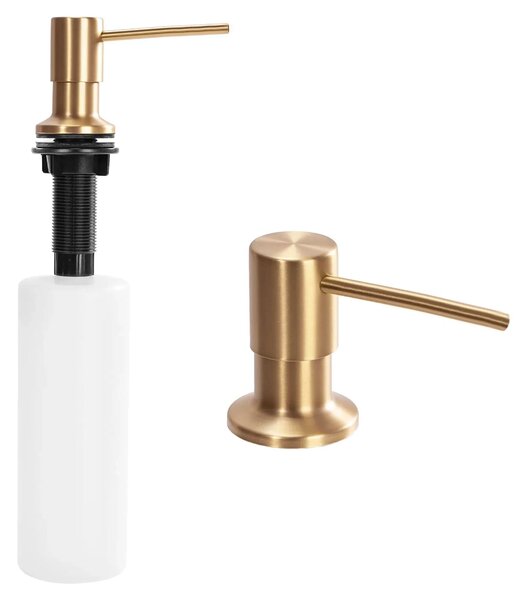 Soap dispenser COPPER brush round