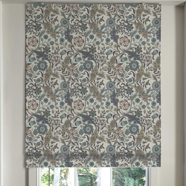 Linda Barker Home Agra Made To Measure Roman Blind Saphire