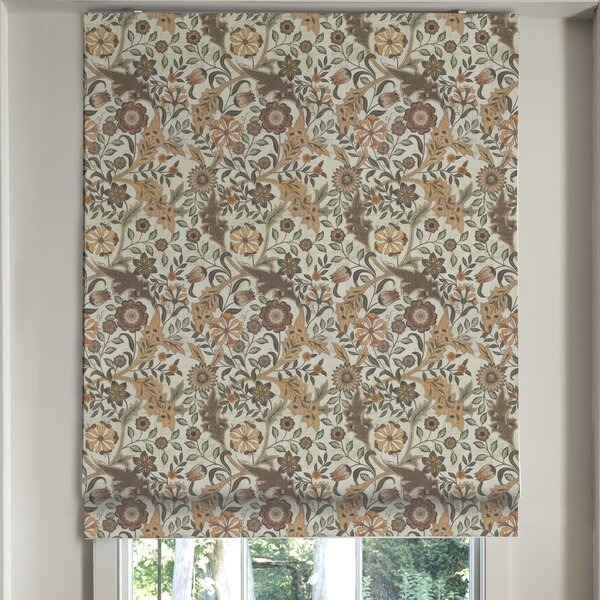 Linda Barker Home Agra Made To Measure Roman Blind Mushroom