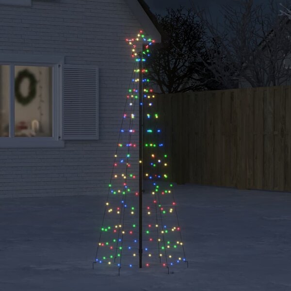 Christmas Tree Light with Spikes 220 LEDs Colourful 180 cm