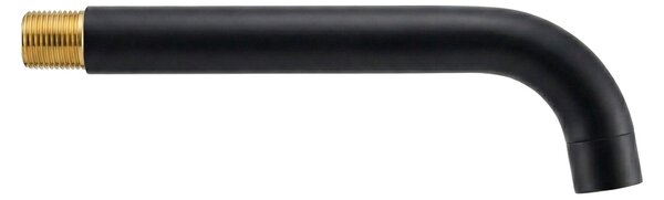Spout for concealed mixer Rea Lungo 20 cm Black