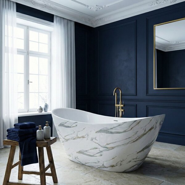 Freestanding Acrylic Bathtub Ferrano Slim Nature 170