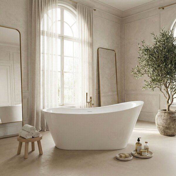 Freestanding Acrylic Bathtub Lusso Slim 170