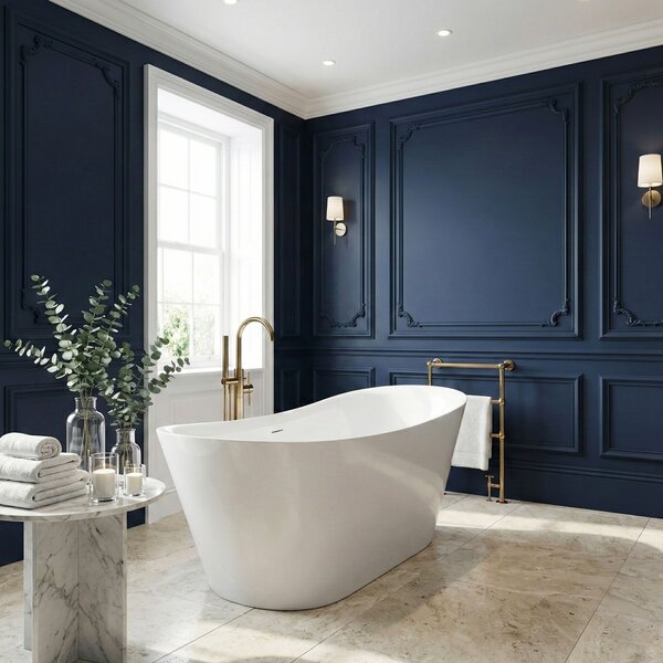 Freestanding Acrylic Bathtub Lusso Slim 170