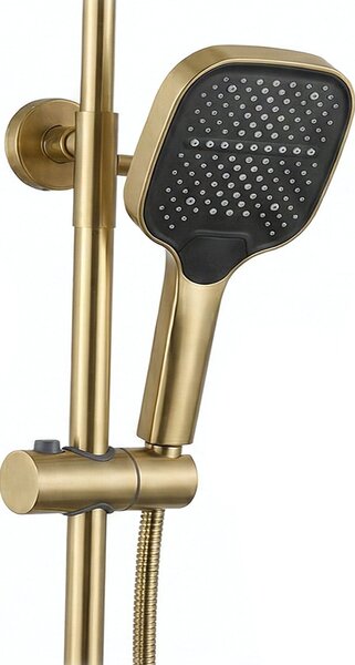 Shower set Rea Arlo Brush Gold