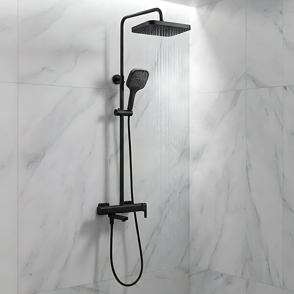 Shower set Rea Arlo Black