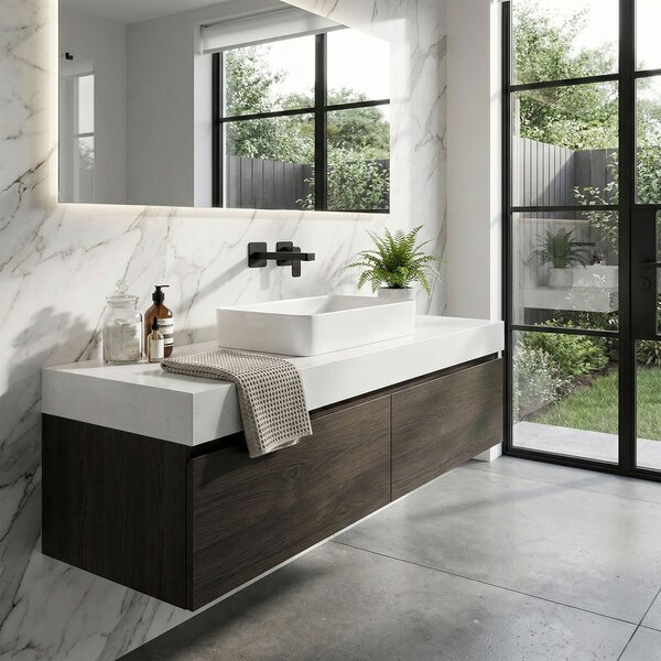 Wall Mounted faucet REA Arlo Black