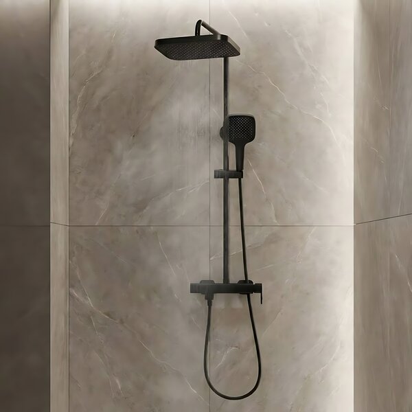 Shower set Rea Arlo Black