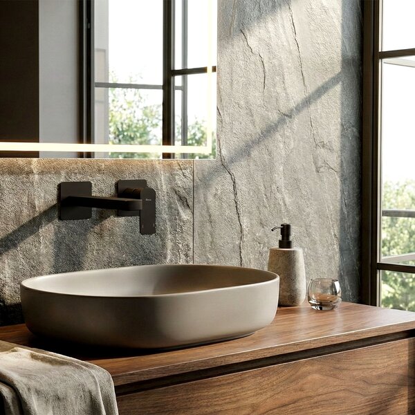 Wall Mounted faucet REA Arlo Black