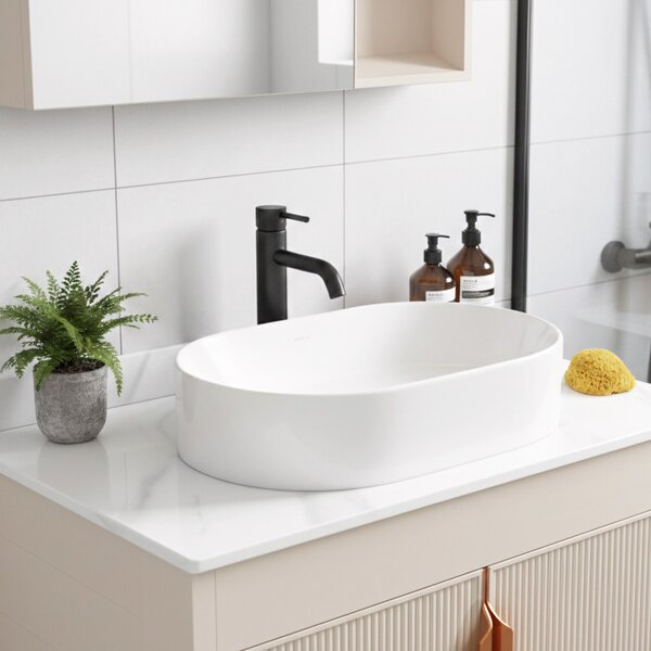 Zestaw mebli łazienkowych z blatem Modo 60cm Beige