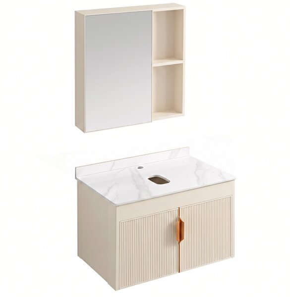 Zestaw mebli łazienkowych z blatem Modo 60cm Beige