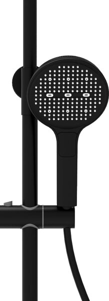 REA Creo Black Shower set